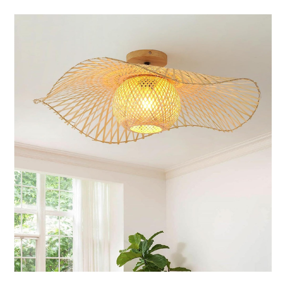 Lampada a sospensione 65 cm nero