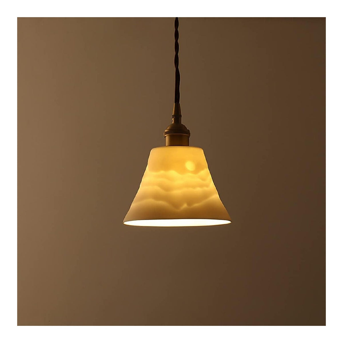 Lampadario a soffitto Lampada sospensione Lampadario ceramica piccolo