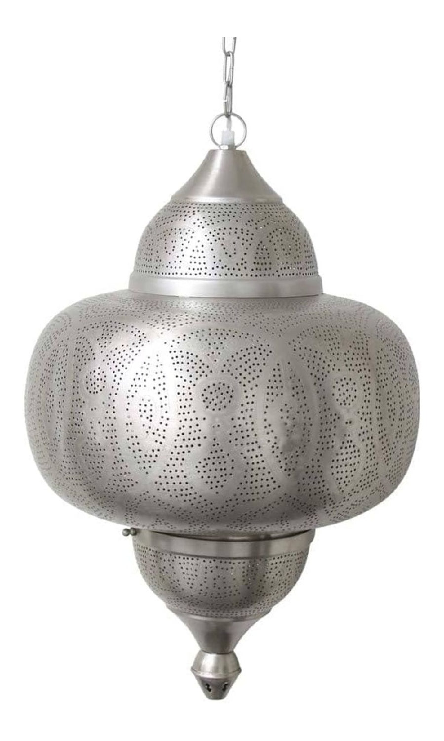 Illuminazione a sospensione Ciondolo orientale Nickel Gold oro
