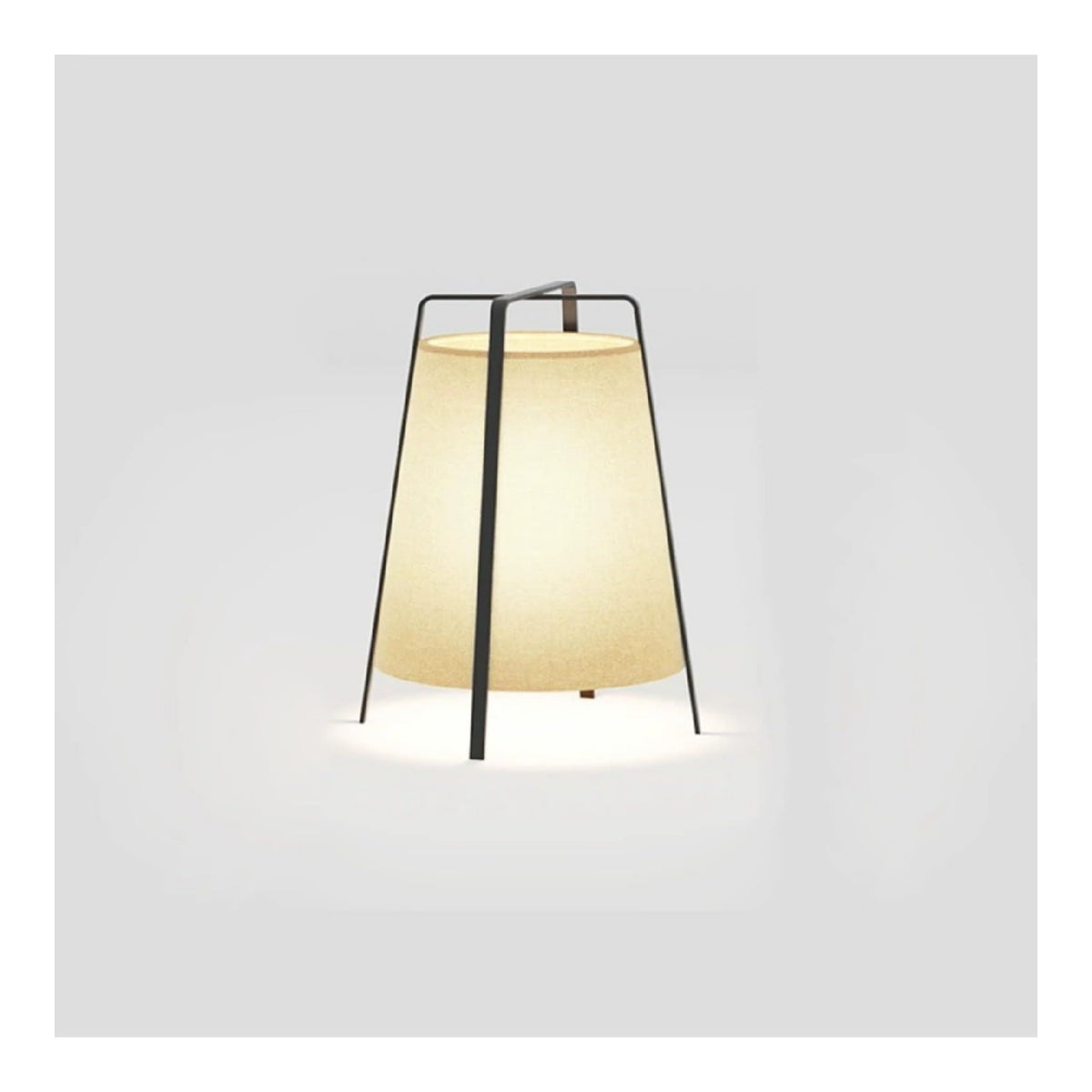 Lampada da terra 19.1 cm nero