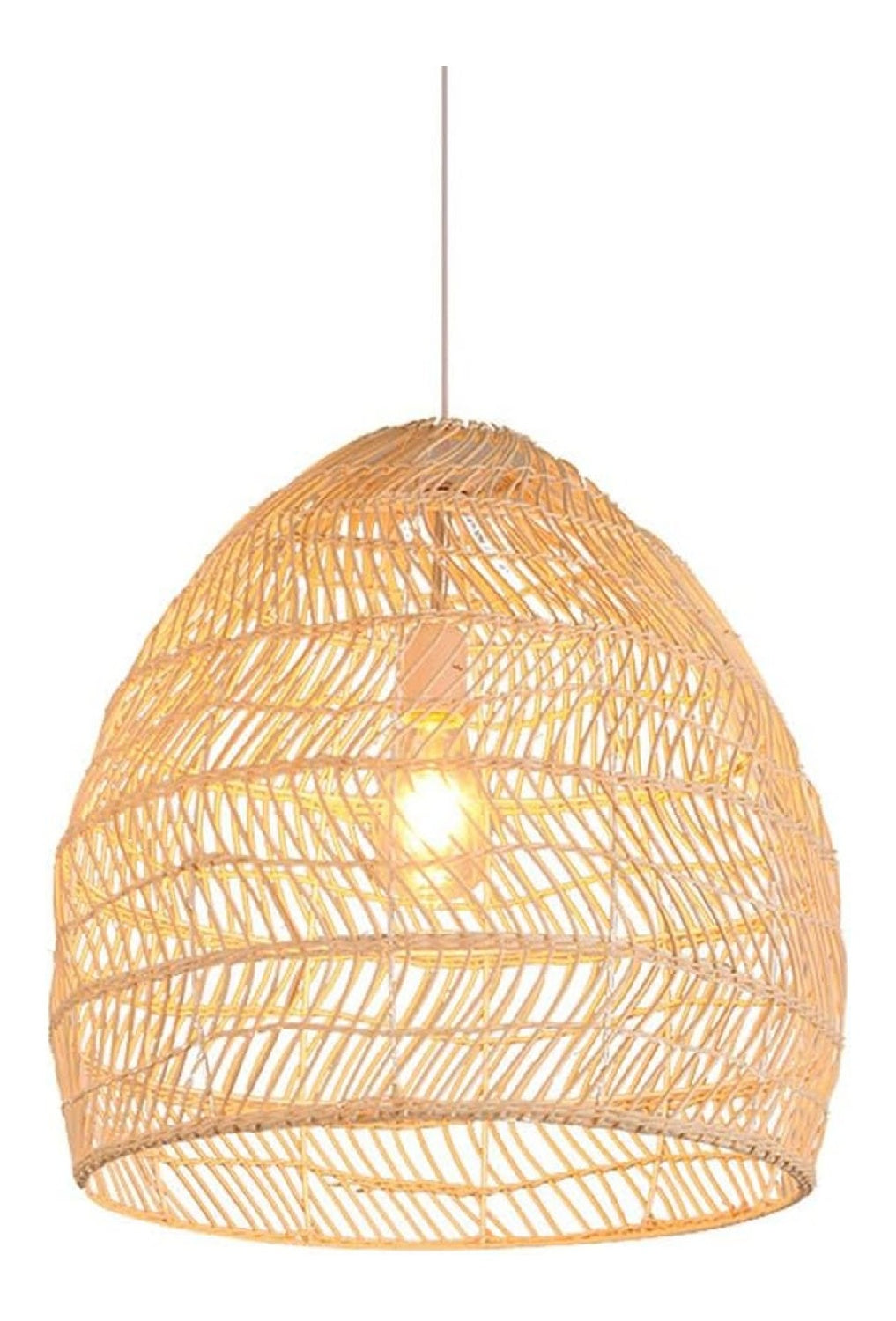 Lampada a sospensione stile industriale LED integrato oro