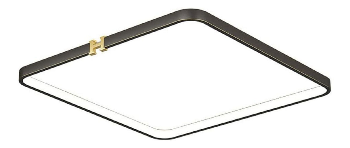 Dimmerabile plafoniera da soffitto in alluminio nero