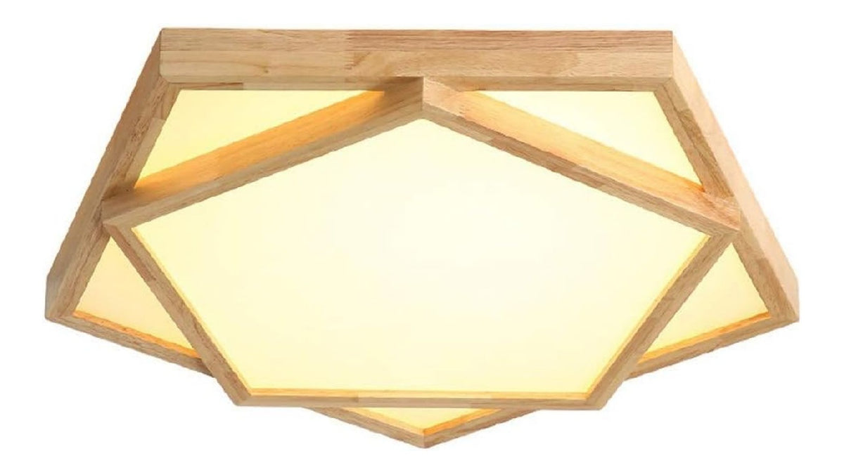 Stile vintage plafoniera da soffitto LED integrato bianco