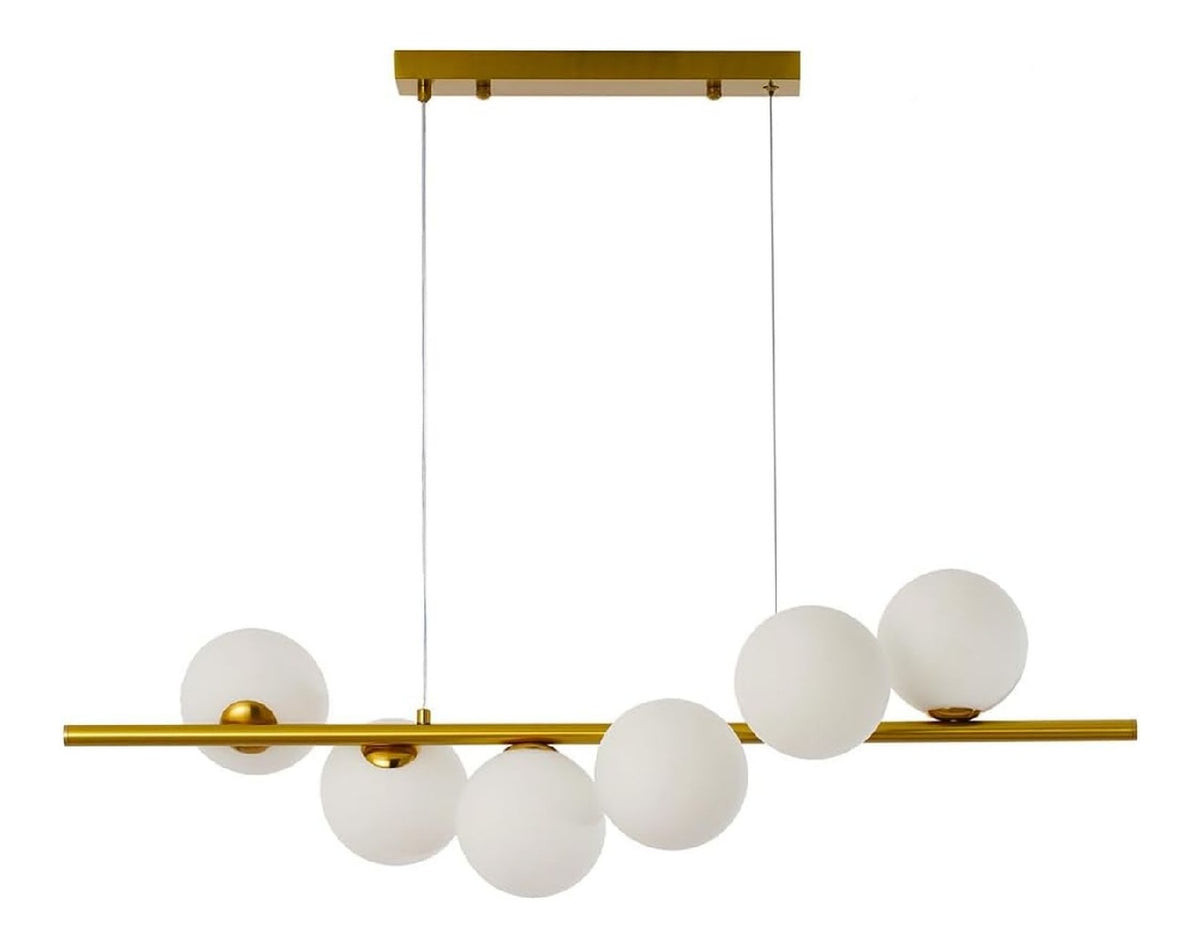 Lampadario a soffitto Lampadario Moderno Sospensione, Sfere Bianco