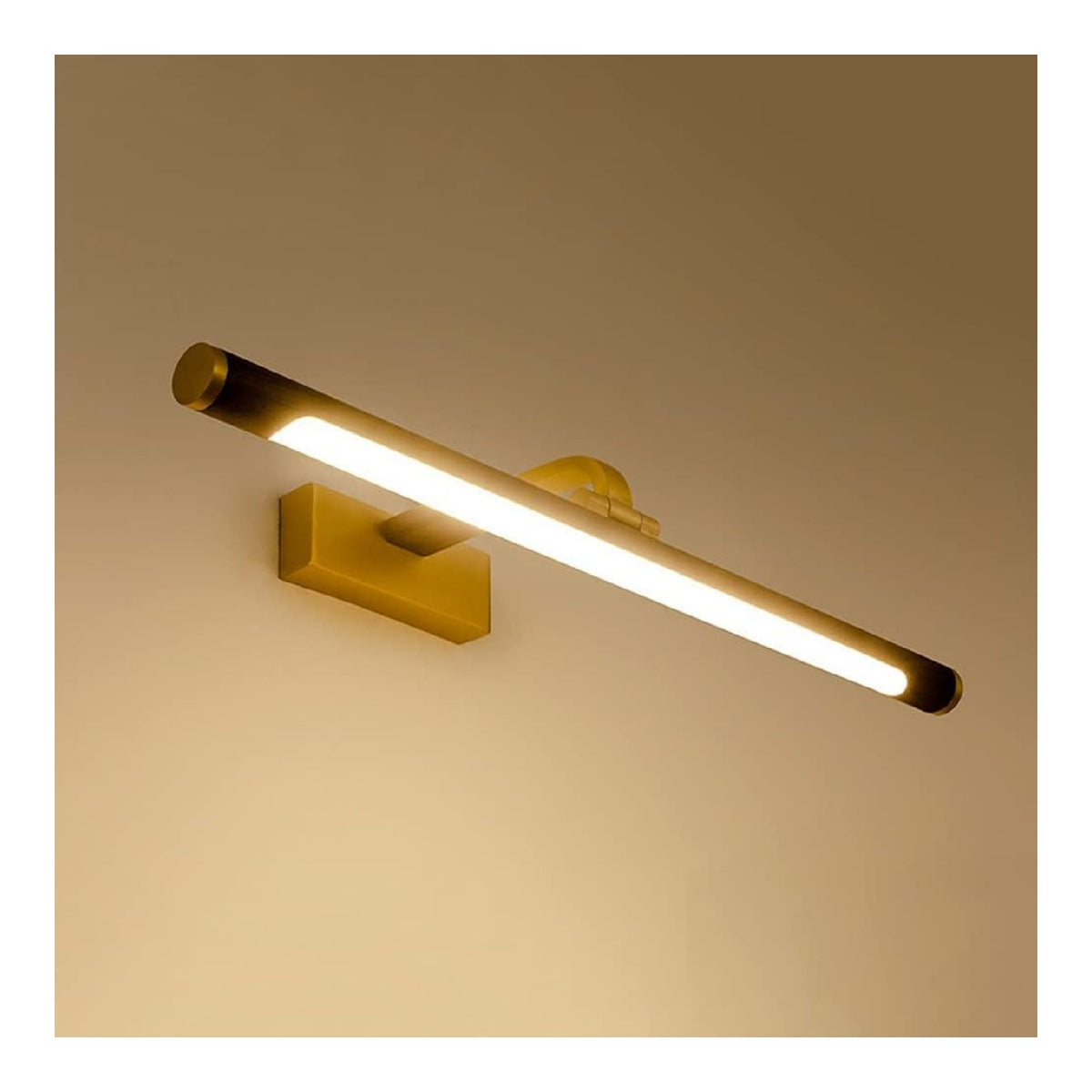 Lampada toeletta bagno Luce specchio regolabile finitura ottone rame