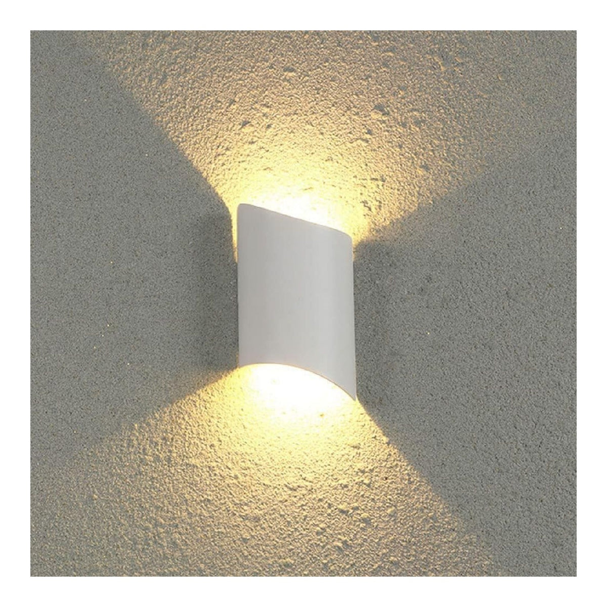 Lampada da parete applique parete interni comodino esterni nero