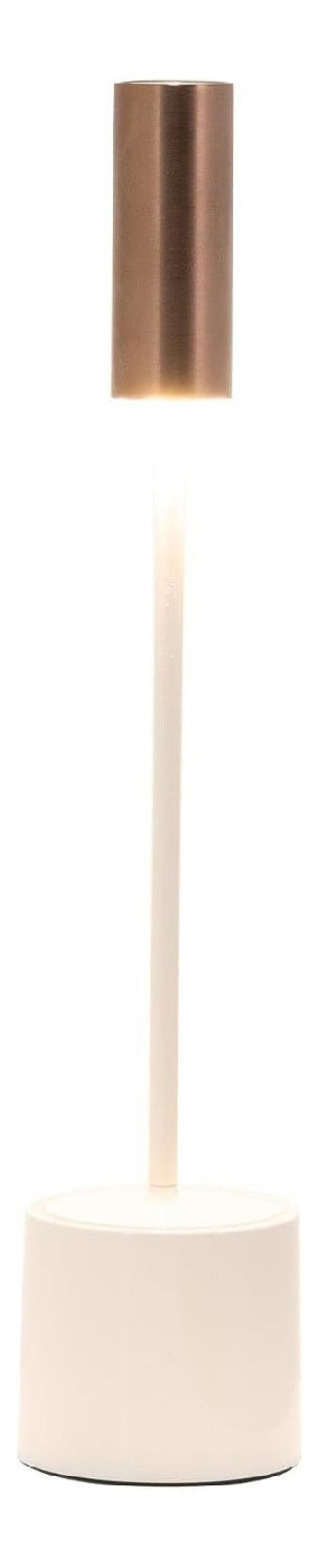 Lampada da tavolo LED integrato bronzo