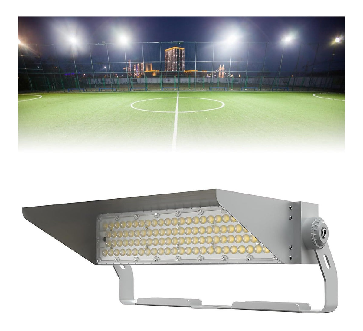Illuminazione per esterni LED integrato regolabile grigio