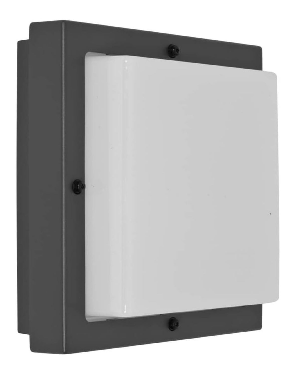 Lampadina con sensore in alluminio grigio