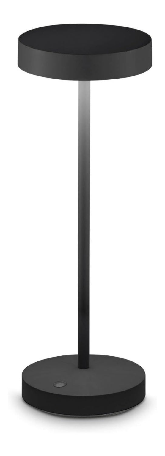 Lampada da esterno nero LED integrato