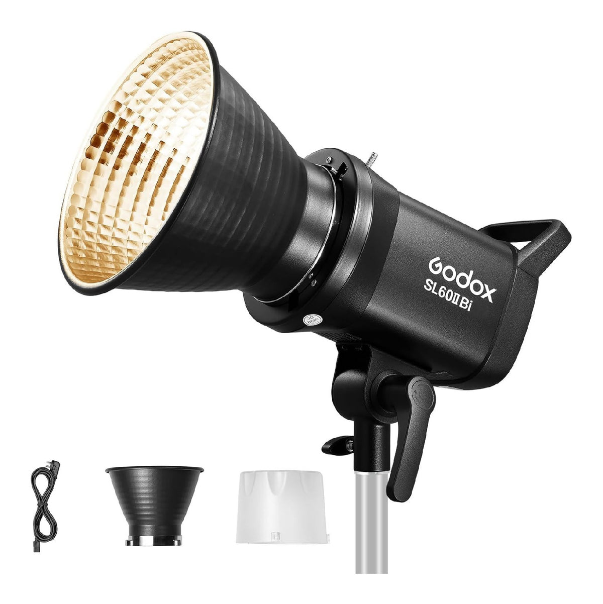Luce video LED regolabile con telecomando blu