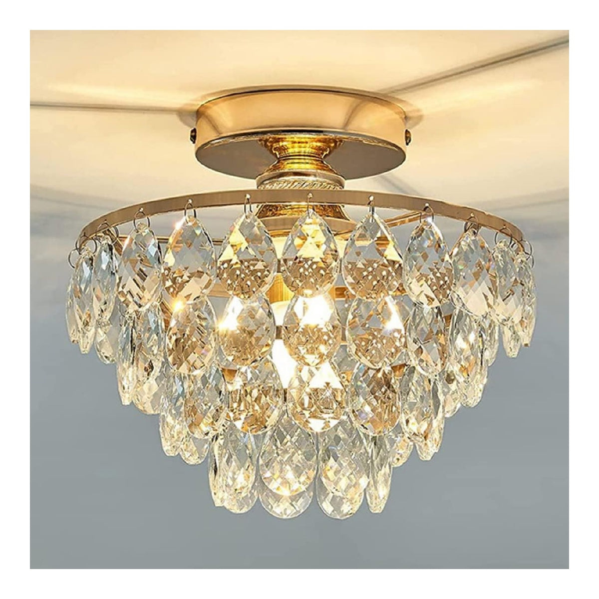 Lampadina dimmerabile regolabile nero Plafoniera Lusso, plafoniere Semi-Incasso