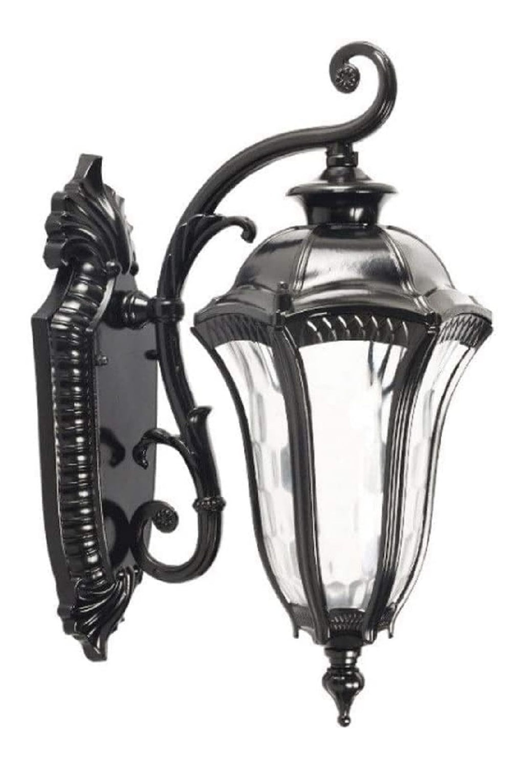 Applique da parete Rustico Victoria Loft Gooseneck nero