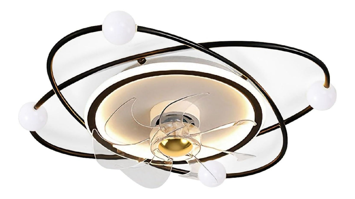 Ventilatore da soffitto con luce dimmerabile regolabile bianco con telecomando