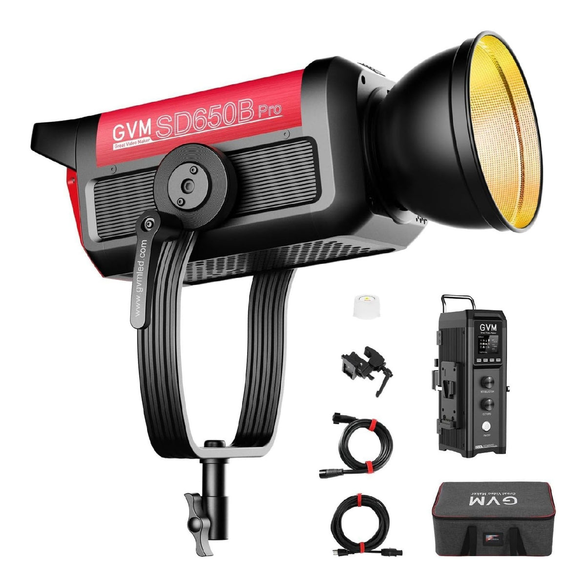 Luce video LED regolabile rame