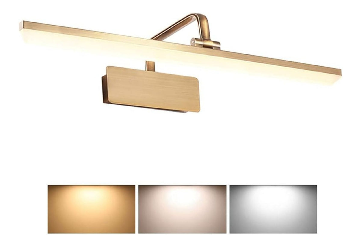 Applique da parete Lampada specchio retro bagno, illuminazione