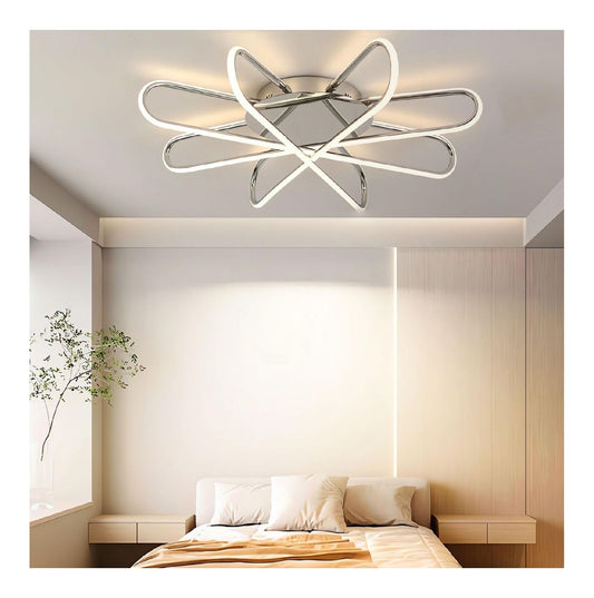 Plafoniera da soffitto 80 cm dimmerabile bianco