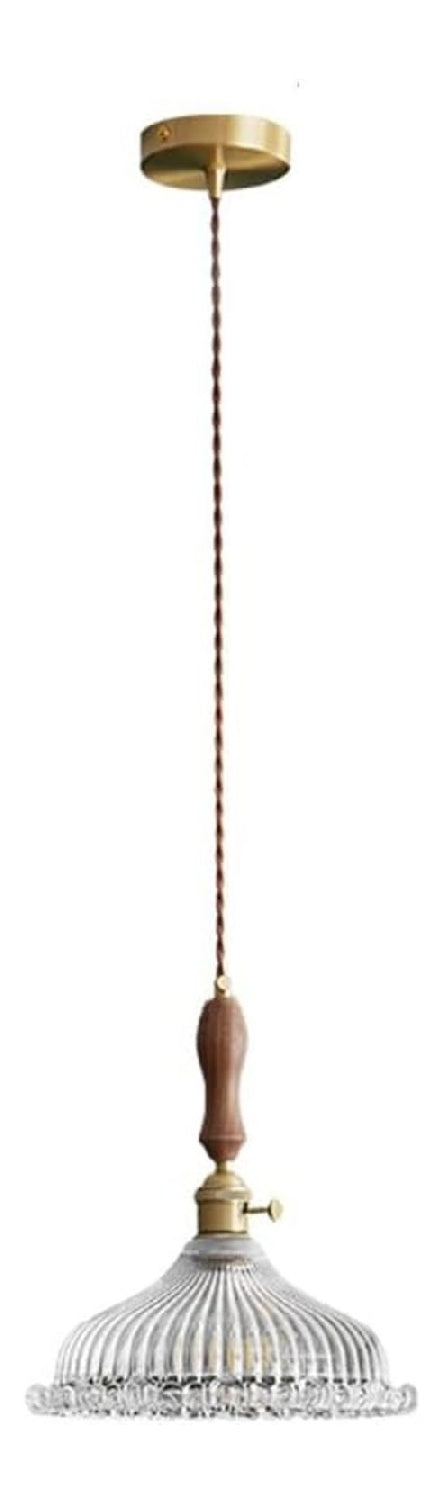 Lampadario decorativo finitura ottone linea minimalista ottone