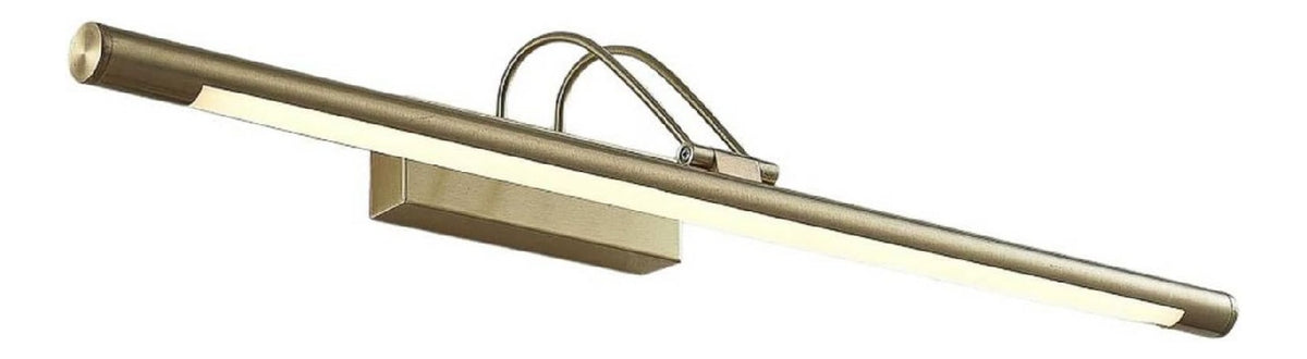 Struttura in metallo applique da parete LED integrato oro