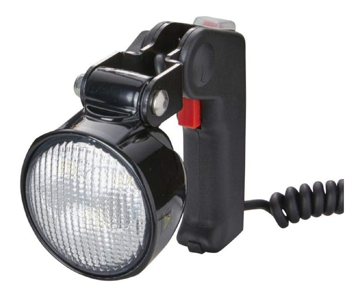 Lampada da esterno nero LED integrato in alluminio