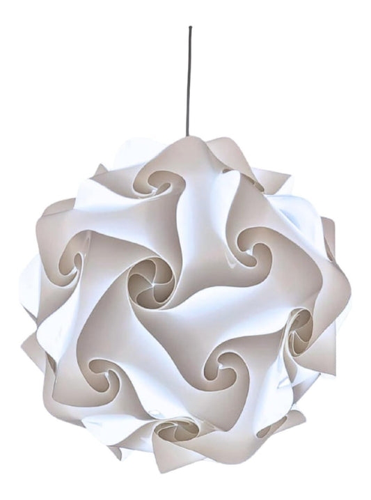 Lampadario decorativo LED integrato 35 cm bianco