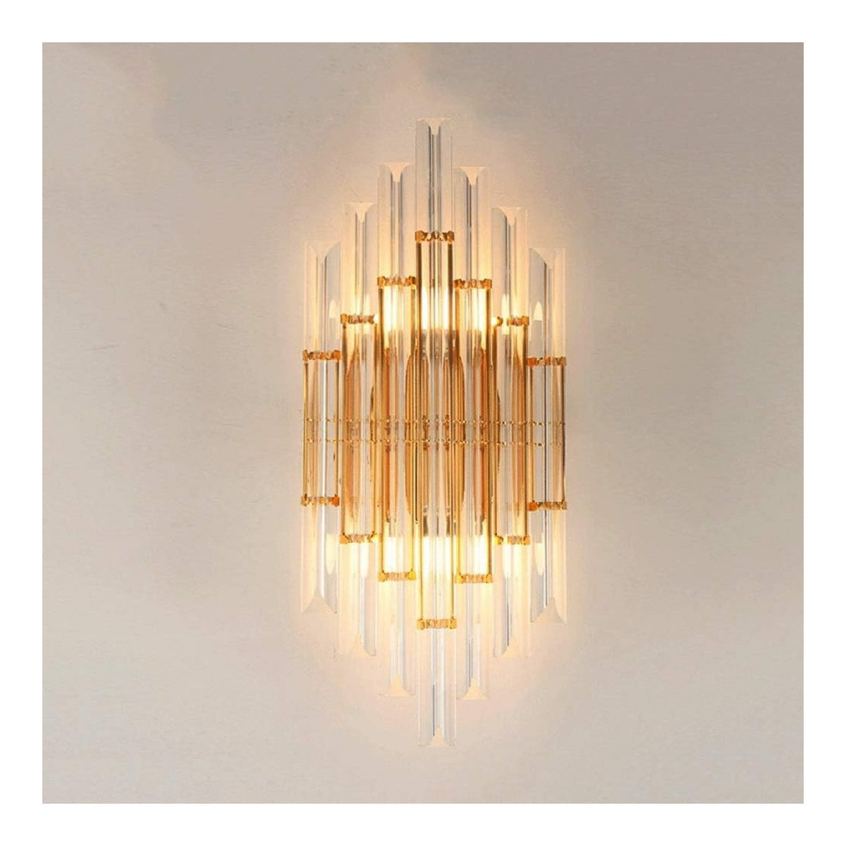 Applique da parete Modern Geometric Wall Sconce Lampada oro