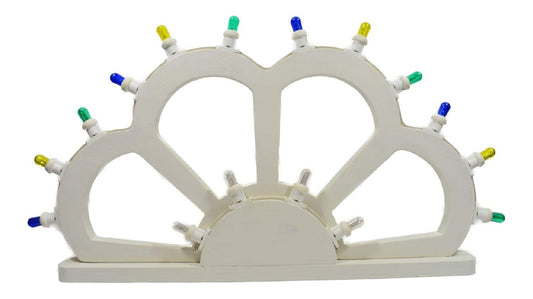 Lampada da tavolo 70 cm LED integrato bianco