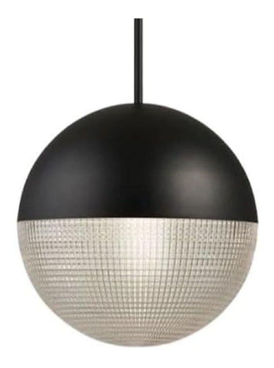 Lampadario decorativo struttura in metallo linea minimalista nero