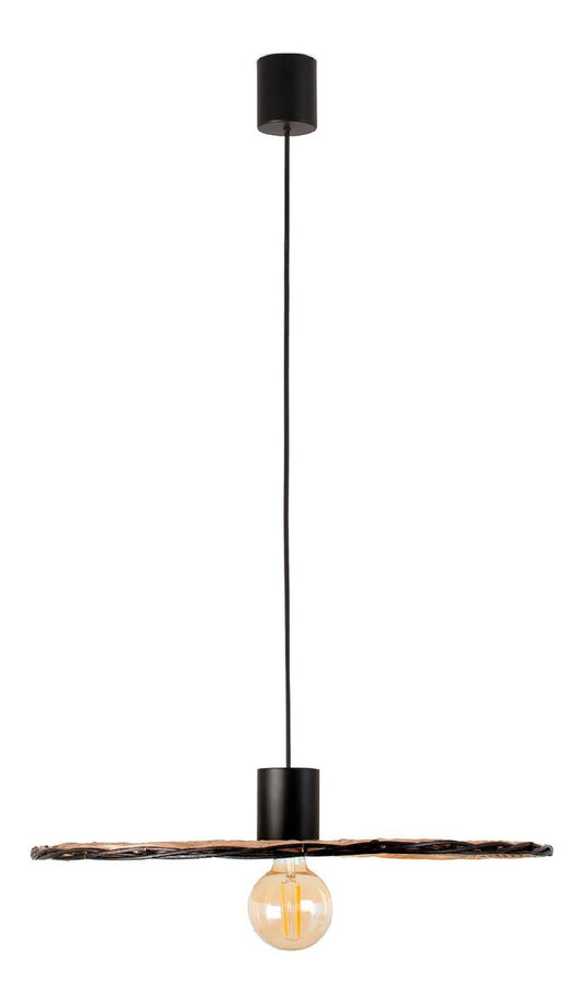 Illuminazione a sospensione stile minimalista nero