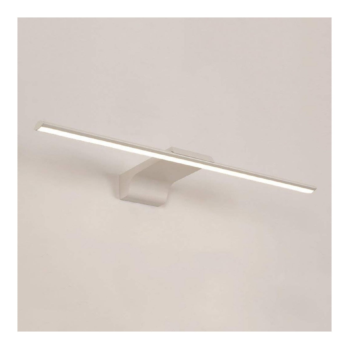 Specchio Bagno Lampade Semplice Frontale LED integrato nero