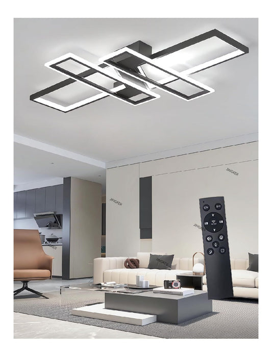 Illuminazione per interni Lampada soffitto moderna incluso,lampada soffitto nero