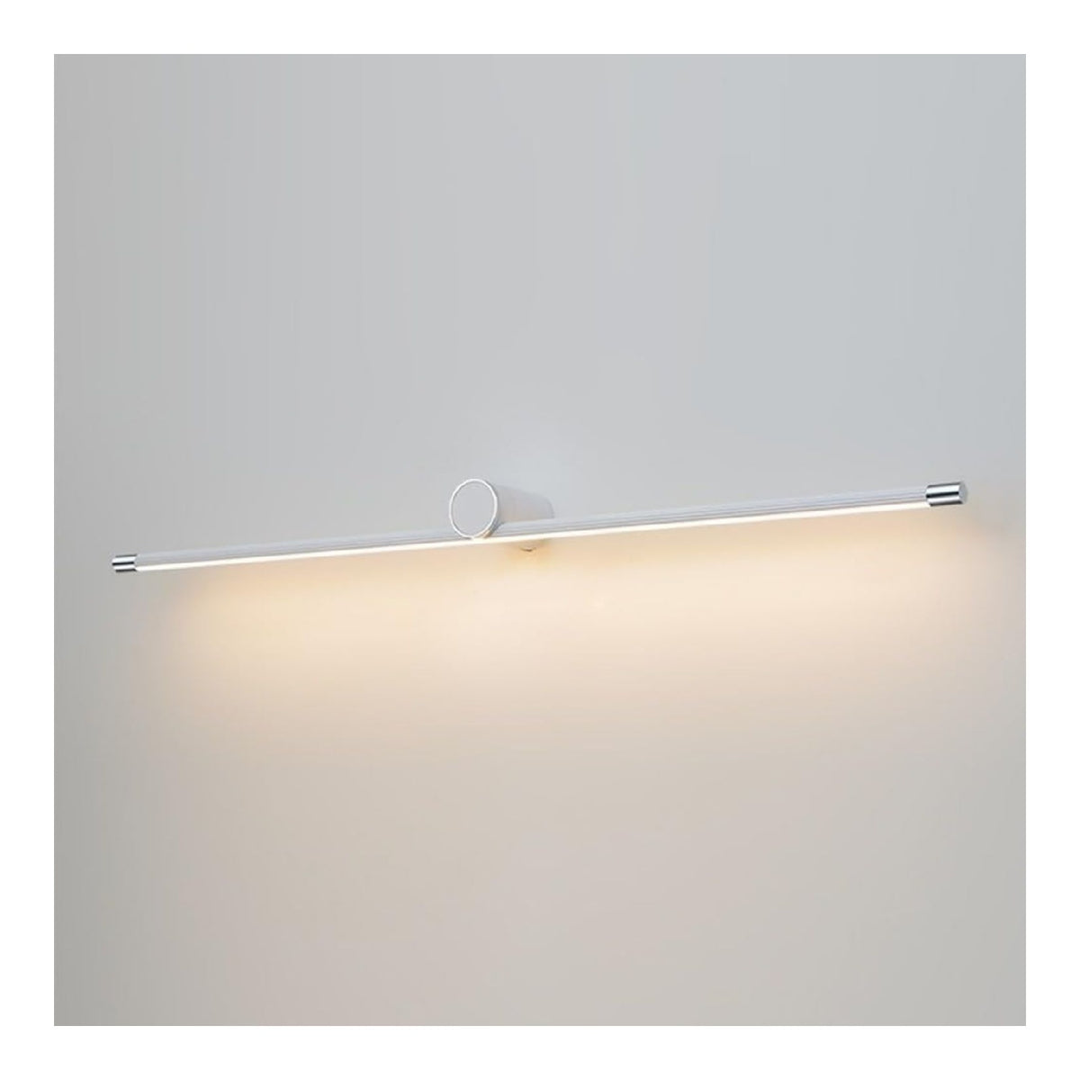 Lampada da parete Jadssox Lampada Toeletta Bianca Specchio, oro