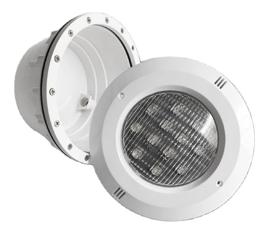Spot luminoso LED integrato con diffusore in vetro bianco