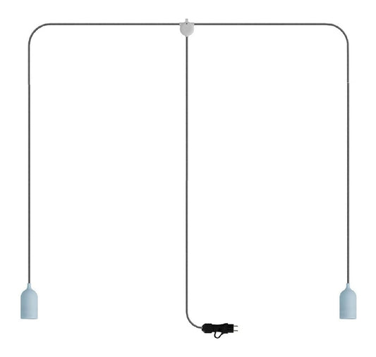 Lampada da esterno linea minimalista oro