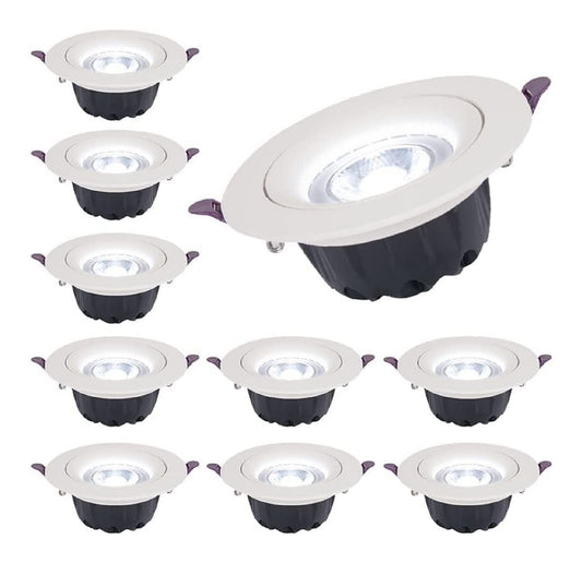 Lampada a sospensione Rotazione Downlight Luci Incasso Senza