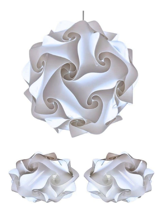Lampadario decorativo 35 cm LED integrato bianco