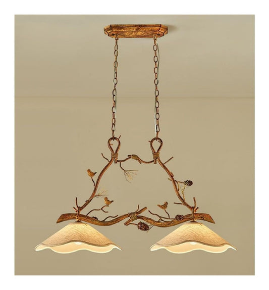 Illuminazione sospesa Americano Retro Lampadario Personalita Creativo nero
