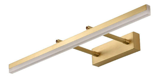 Lampada da parete Lampada Specchio Bagno Dorata LED, ottone