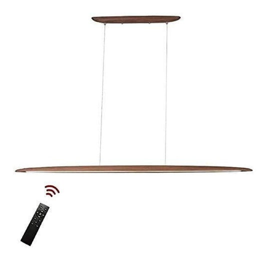Lampadario decorativo Moderno Semplice Attaccatura Legno Illumina nero