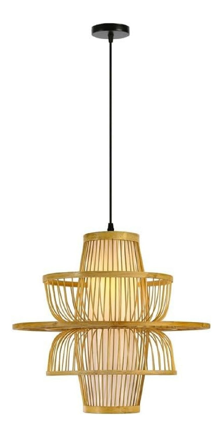 Lampada a sospensione 45 cm nero