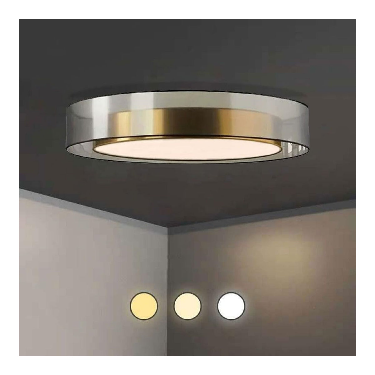 Illuminazione da soffitto Plafoniera Incasso Soffitto, Super Luminosa, rame
