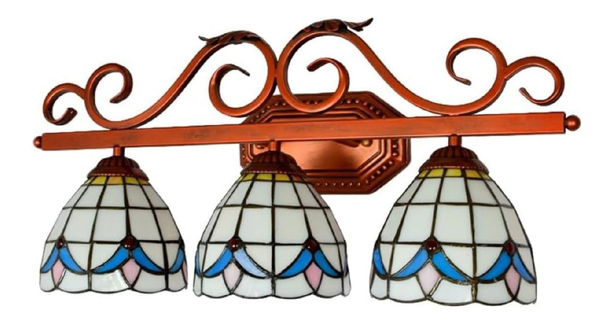 Applique da parete Applique Bagno Luci Stile Tiffany