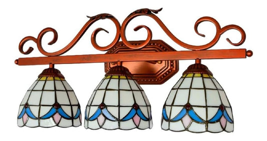 Applique da parete Applique Bagno Luci Stile Tiffany