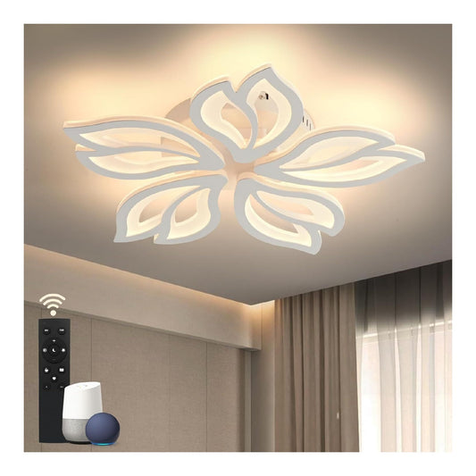 Illuminazione da soffitto angle Plafoniera Dimmerabile ALEXA Google nero
