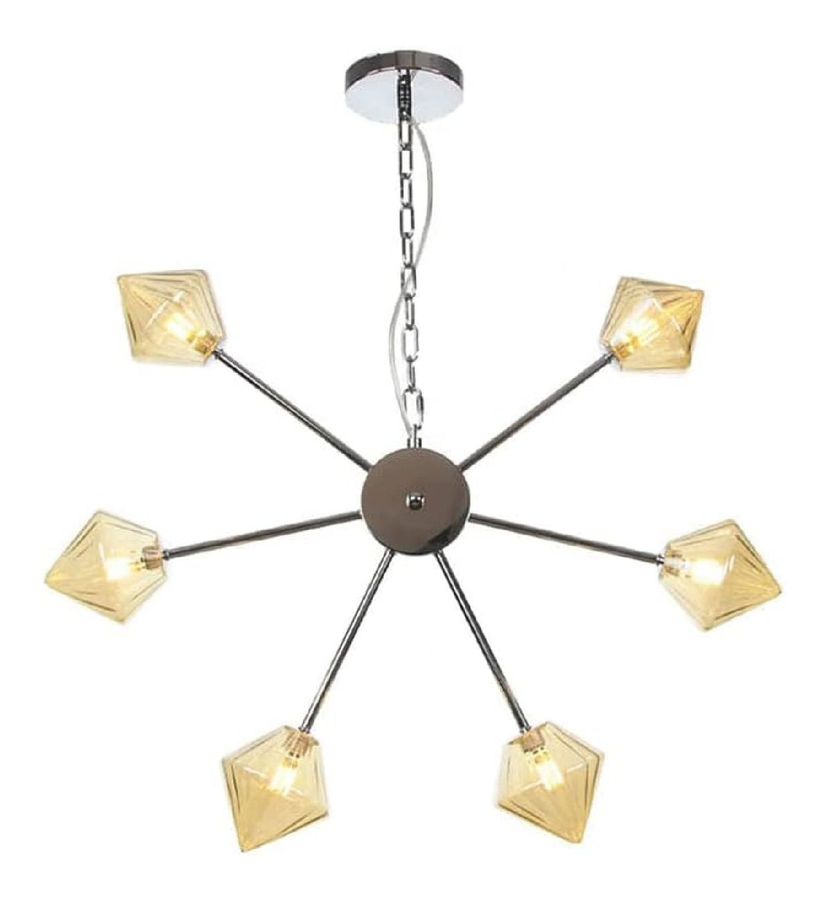 Plafoniera da soffitto dimmerabile stile vintage nero dimmerabile