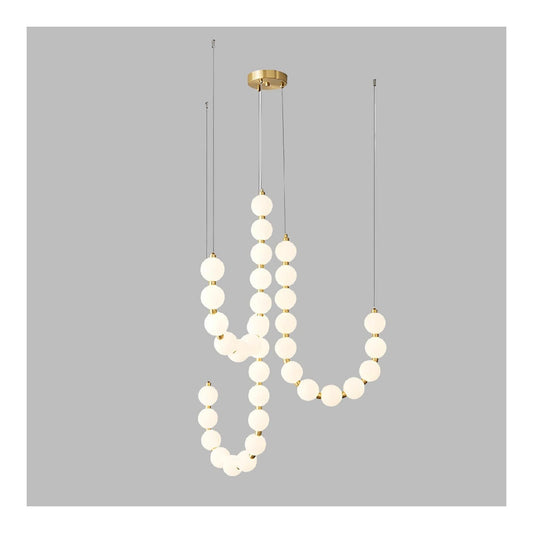 Lampadario decorativo in alluminio linea minimalista nero