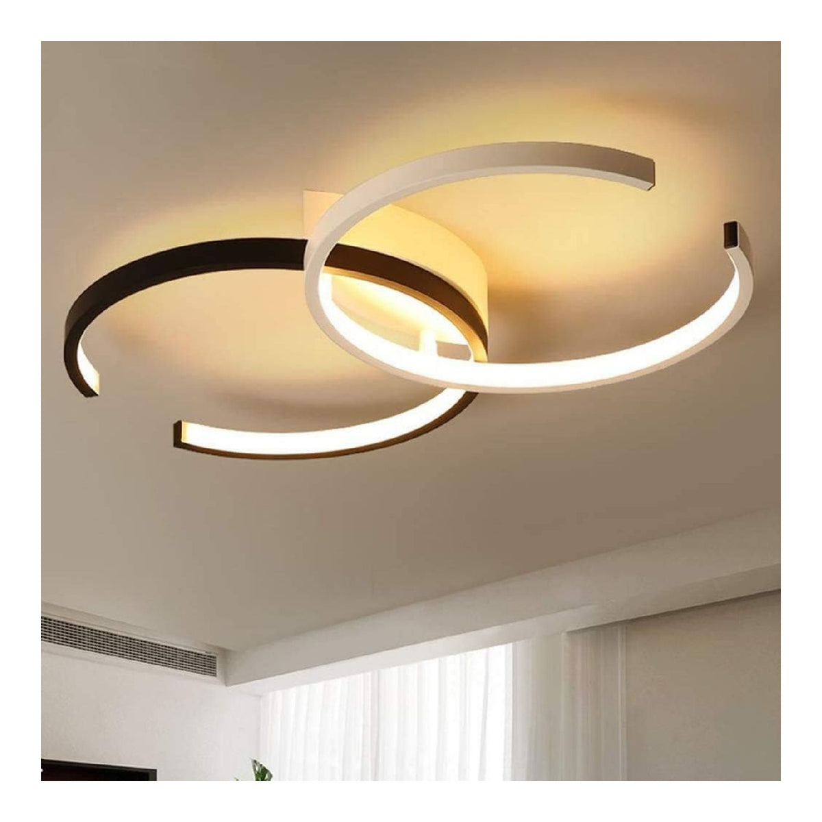 Plafoniera LANMOU Plafoniera Dimmerabile, Lampada Soffitto