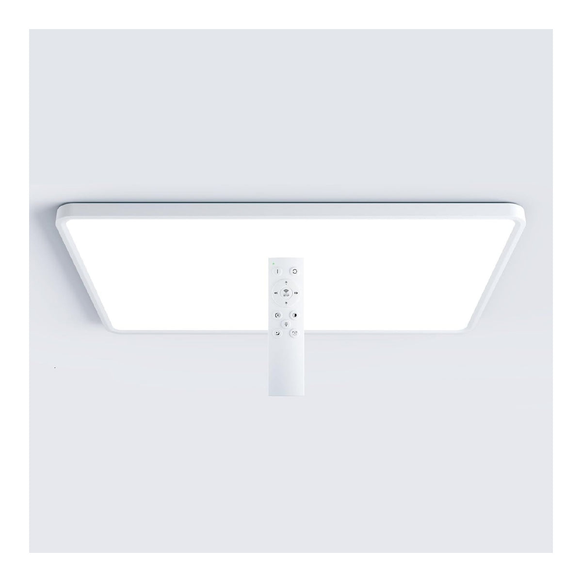 Corpo illuminante Pannello soffitto bianco, rettangolare, piatto, bianco