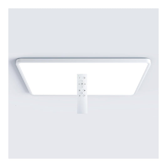 Corpo illuminante Pannello soffitto bianco, rettangolare, piatto, bianco