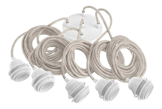 Lampada a sospensione stile vintage linea minimalista nero
